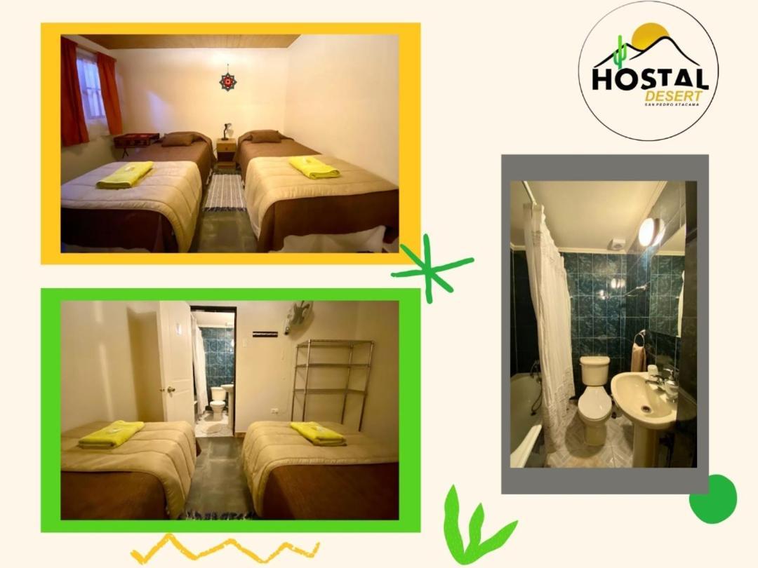 סן פדרו דה אטקאמה Hostal Desert מראה חיצוני תמונה
